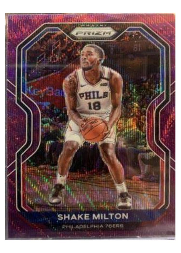 2020-21 Panini Prizm Base Set Shake Milton #131 card