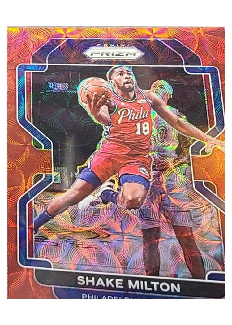 2021-22 Panini Prizm Base Set Shake Milton #58 card