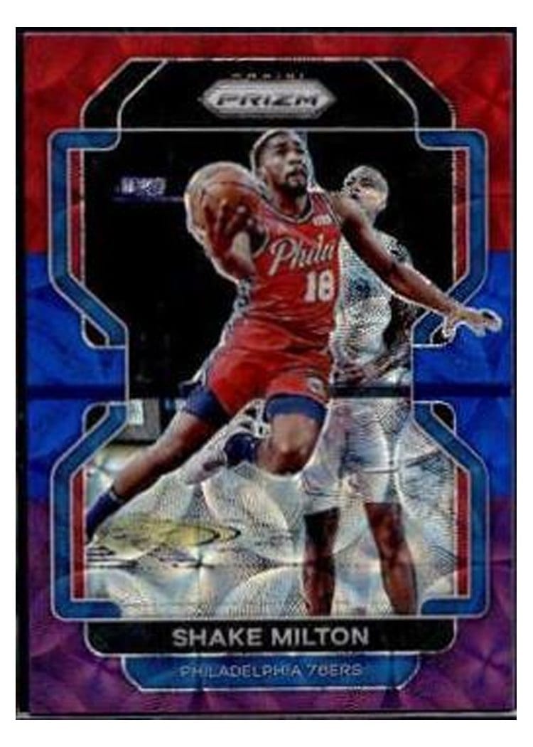 2021-22 Panini Prizm Base Set Shake Milton #58 card
