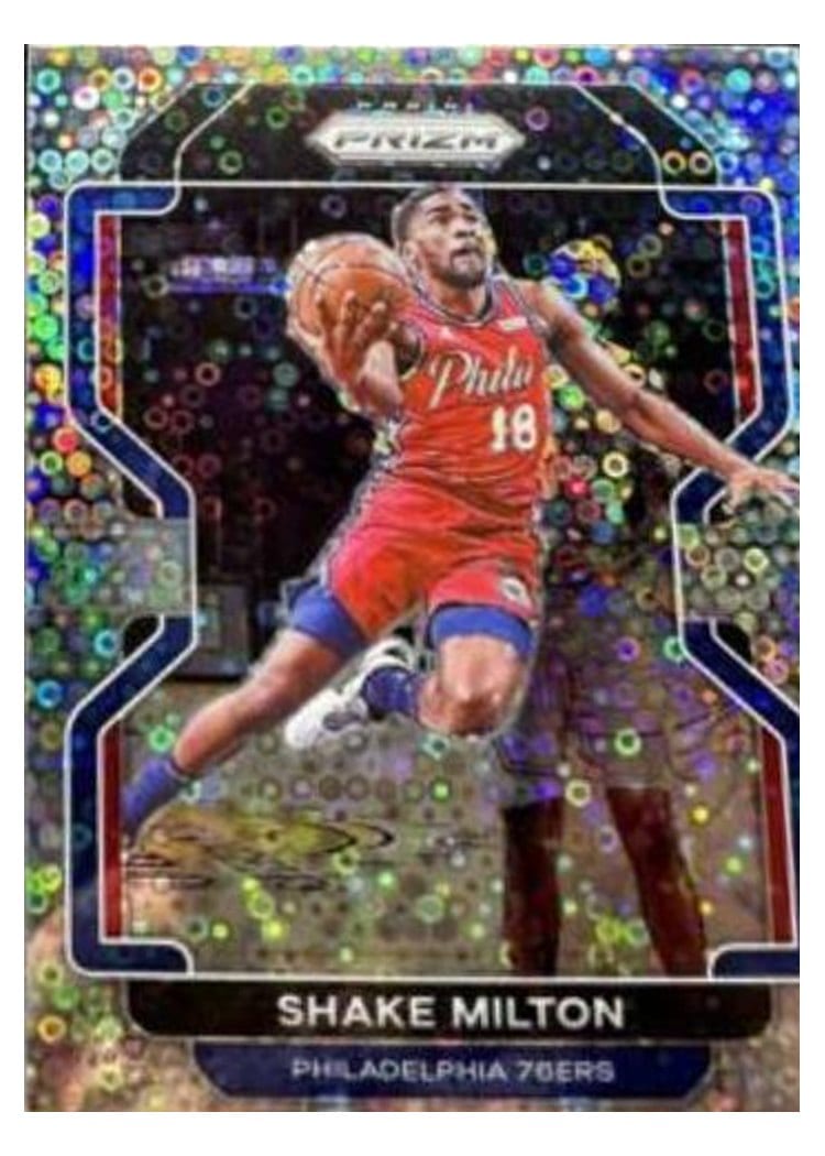 2021-22 Panini Prizm Base Set Shake Milton #58 card
