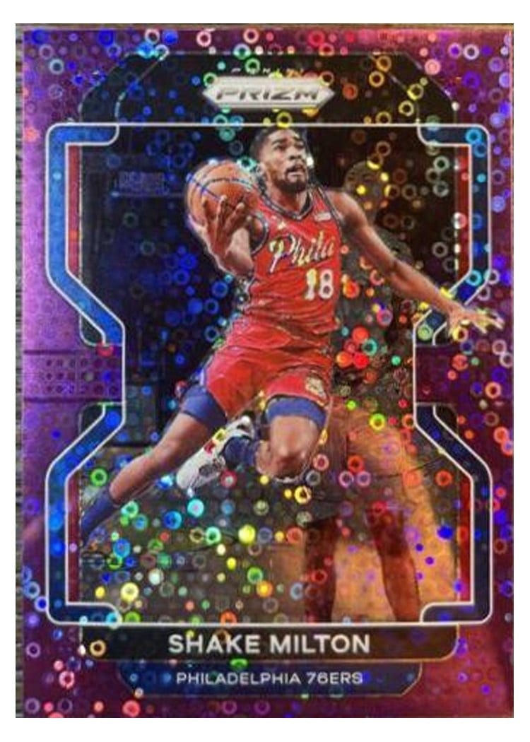 2021-22 Panini Prizm Base Set Shake Milton #58 card