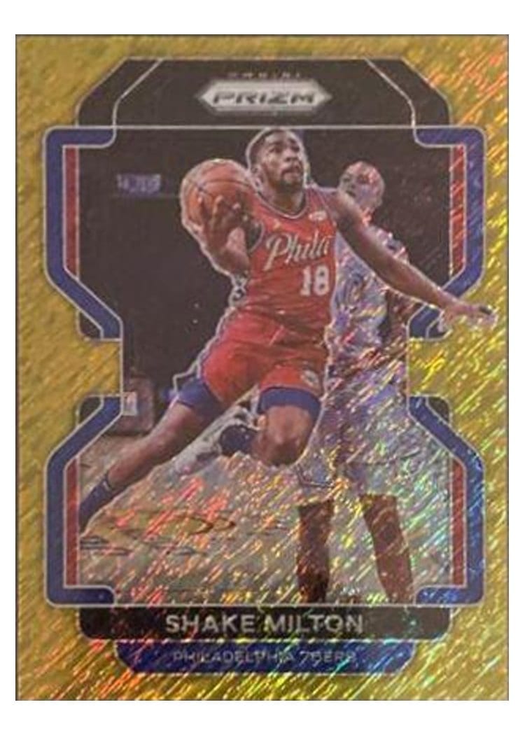 2021-22 Panini Prizm Base Set Shake Milton #58 card