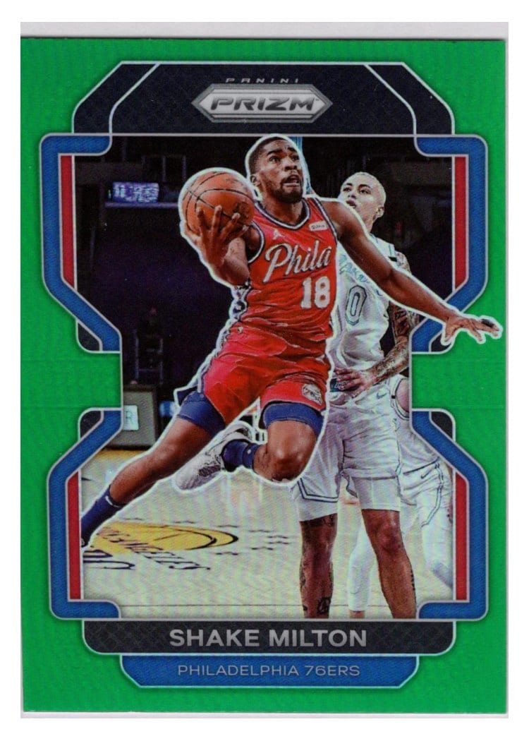 2021-22 Panini Prizm Base Set Shake Milton #58 card