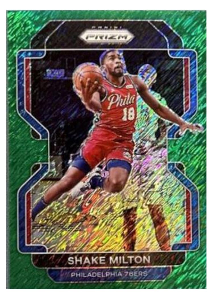 2021-22 Panini Prizm Base Set Shake Milton #58 card