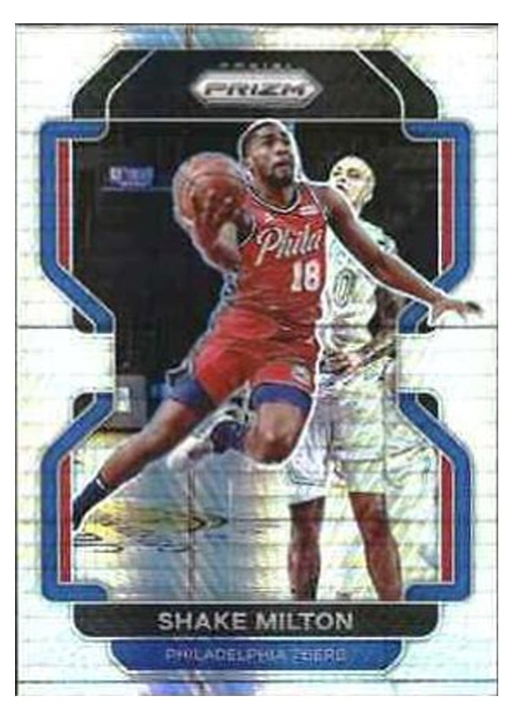 2021-22 Panini Prizm Base Set Shake Milton #58 card