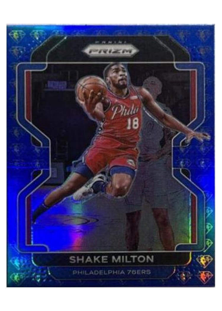 2021-22 Panini Prizm Base Set Shake Milton #58 card