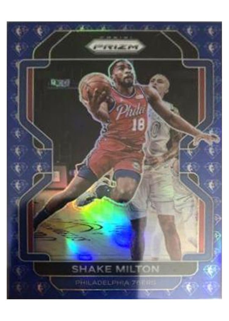 2021-22 Panini Prizm Base Set Shake Milton #58 card