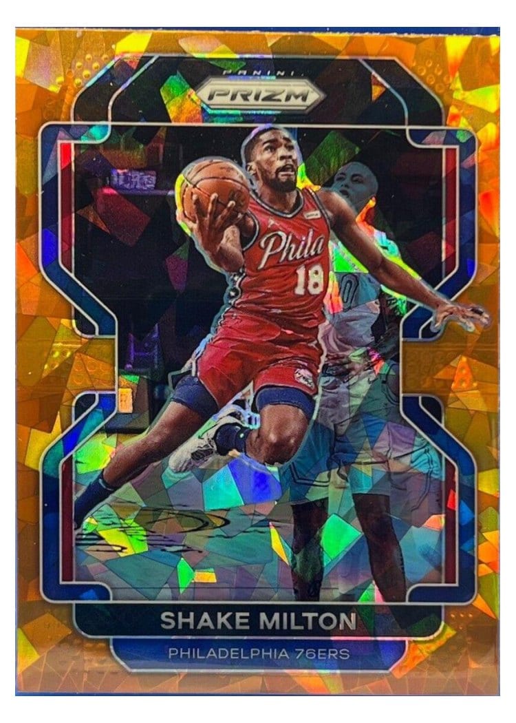 2021-22 Panini Prizm Base Set Shake Milton #58 card