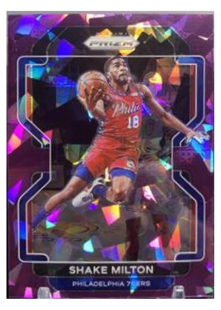 2021-22 Panini Prizm Base Set Shake Milton #58 card