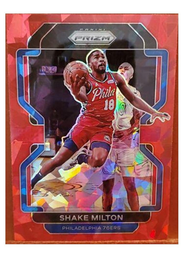 2021-22 Panini Prizm Base Set Shake Milton #58 card