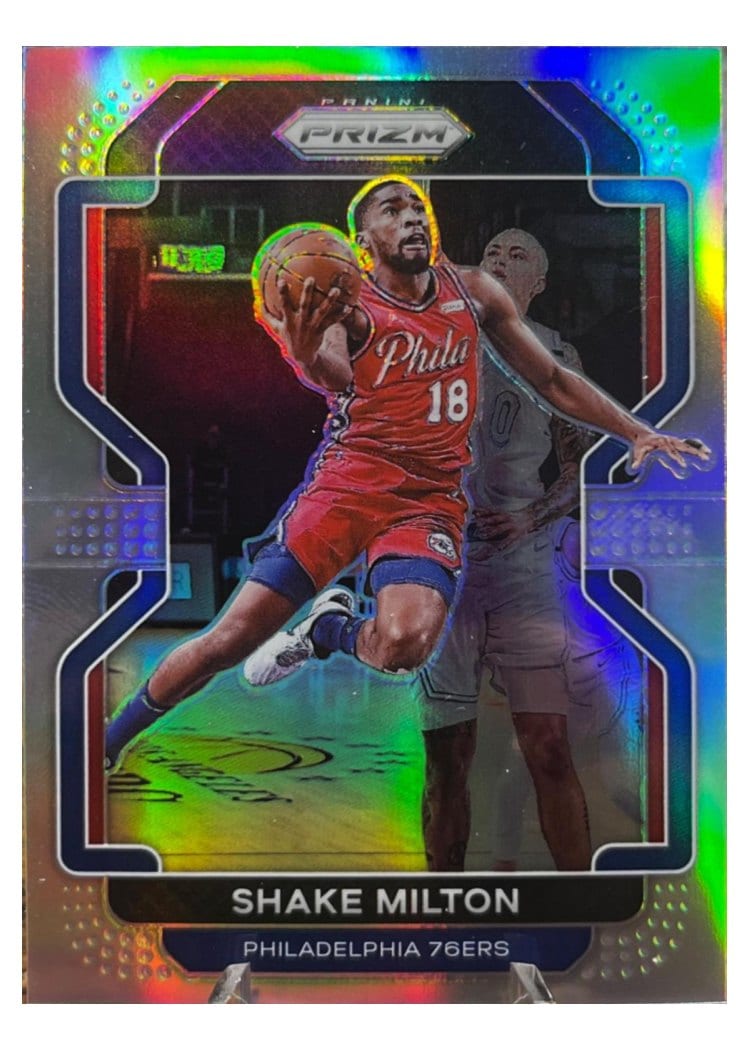 2021-22 Panini Prizm Base Set Shake Milton #58 card