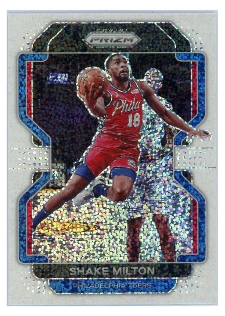 2021-22 Panini Prizm Base Set Shake Milton #58 card
