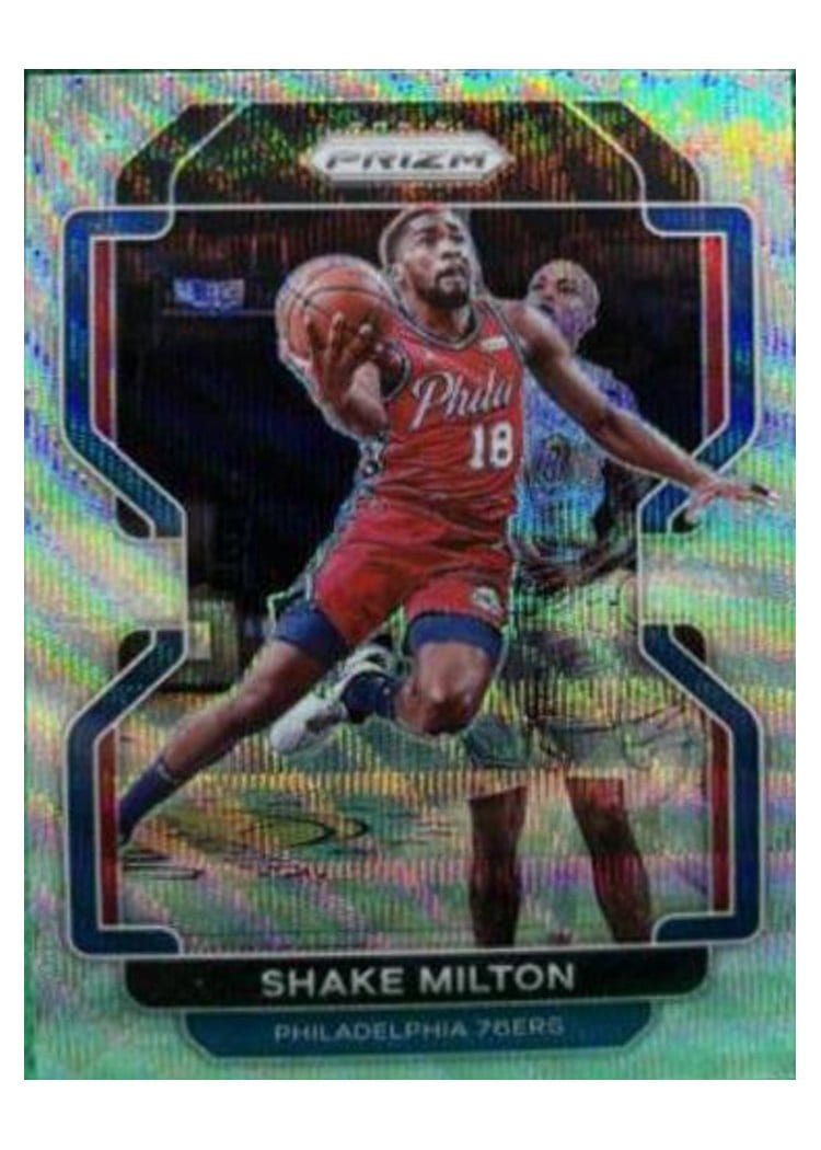 2021-22 Panini Prizm Base Set Shake Milton #58 card