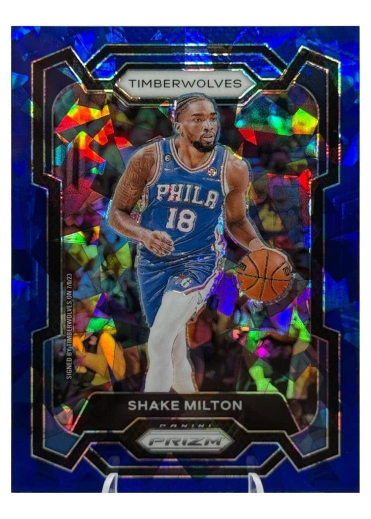 2023-24 Panini Prizm Base Set Shake Milton #215 card