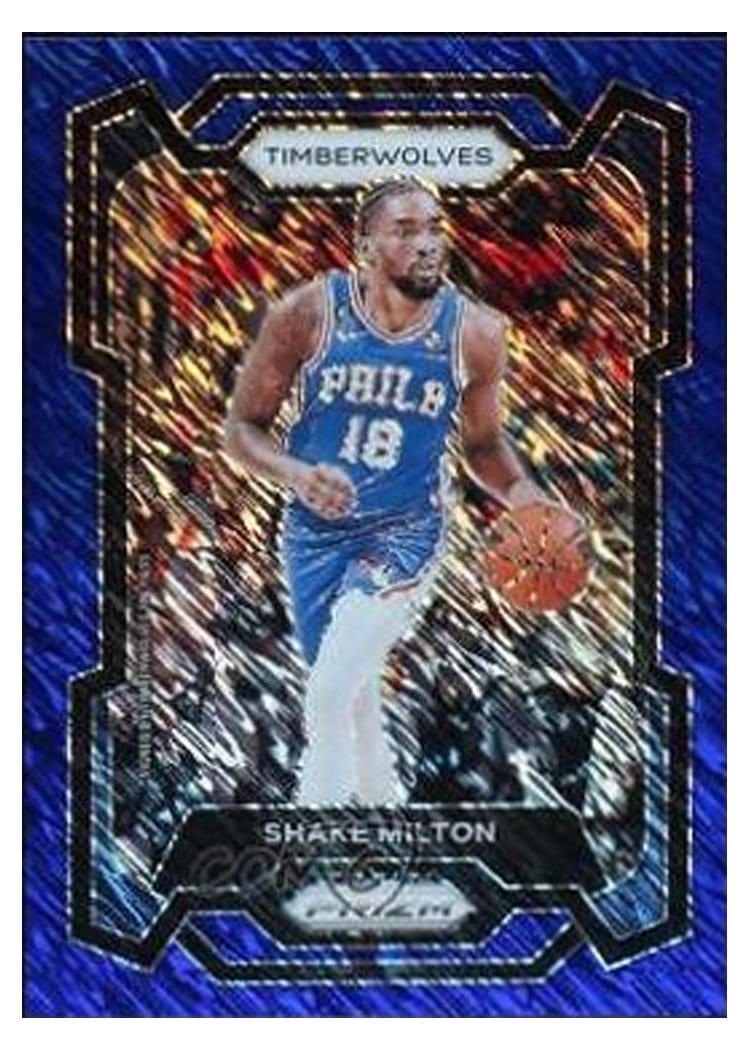2023-24 Panini Prizm Base Set Shake Milton #215 card