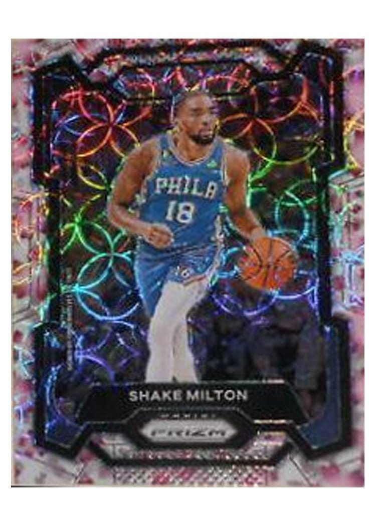2023-24 Panini Prizm Base Set Shake Milton #215 card