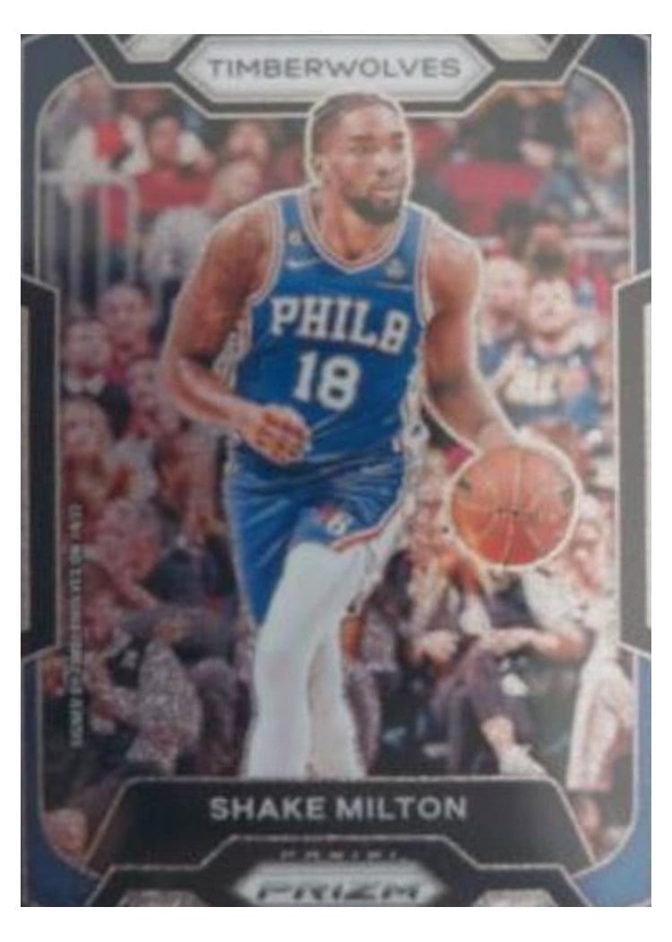 2023-24 Panini Prizm Base Set Shake Milton #215 card