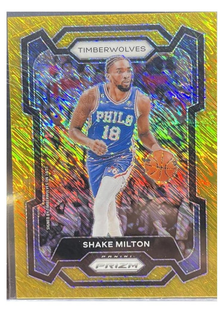 2023-24 Panini Prizm Base Set Shake Milton #215 card