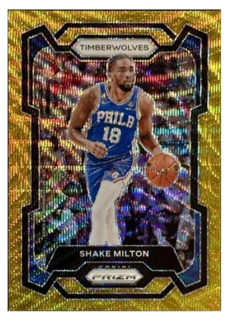 2023-24 Panini Prizm Base Set Shake Milton #215 card
