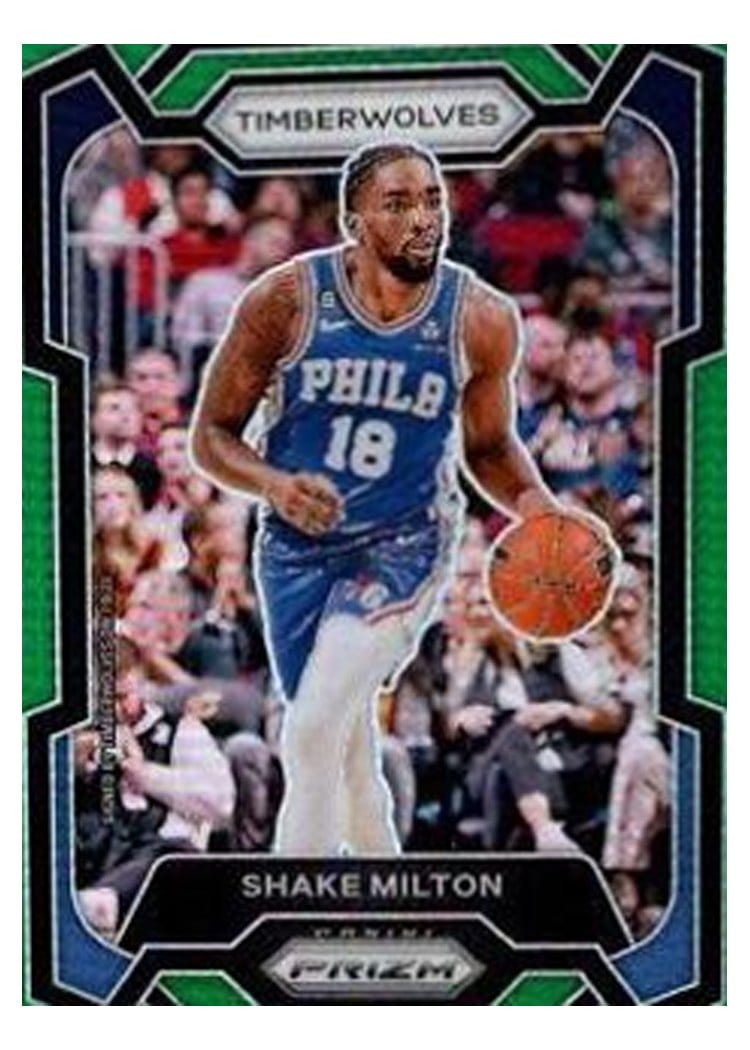 2023-24 Panini Prizm Base Set Shake Milton #215 card