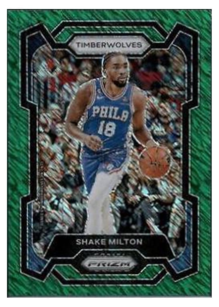 2023-24 Panini Prizm Base Set Shake Milton #215 card