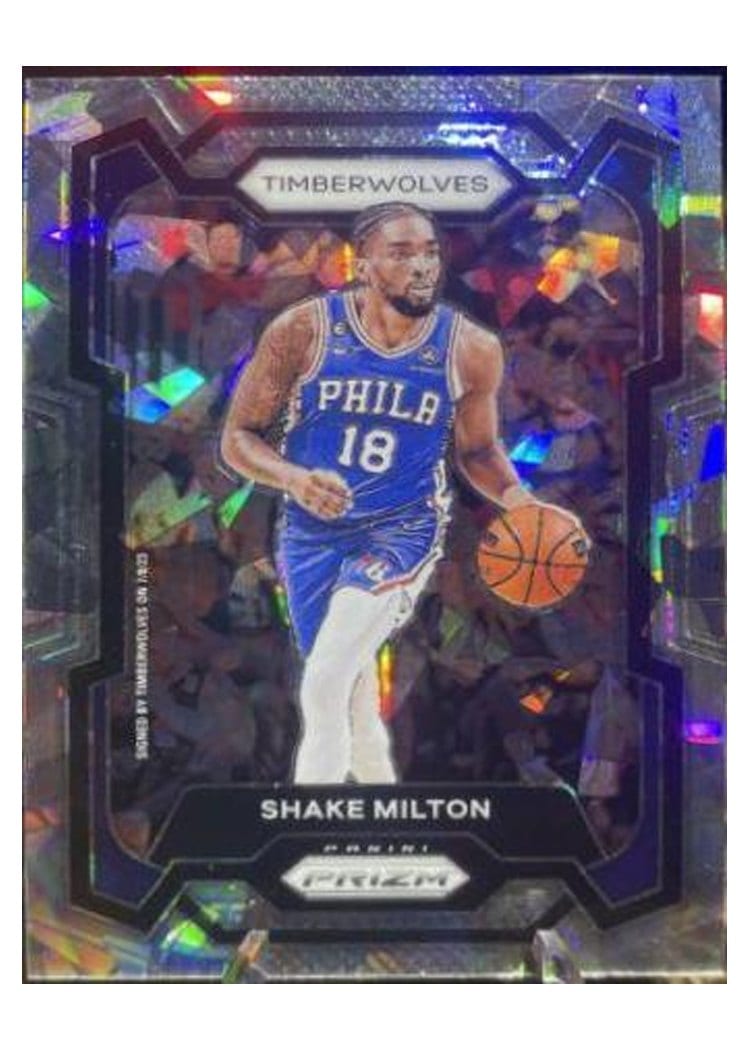 2023-24 Panini Prizm Base Set Shake Milton #215 card