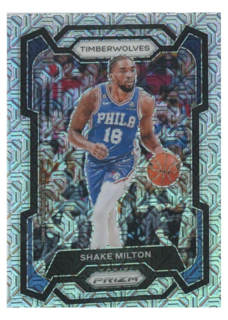 2023-24 Panini Prizm Base Set Shake Milton #215 card