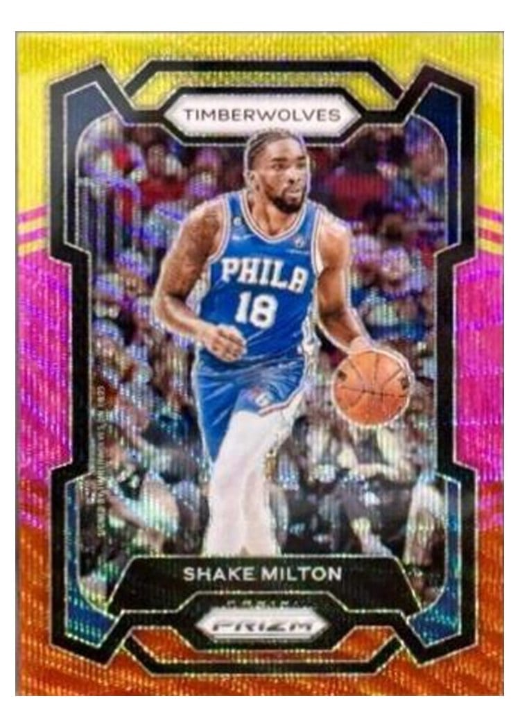 2023-24 Panini Prizm Base Set Shake Milton #215 card
