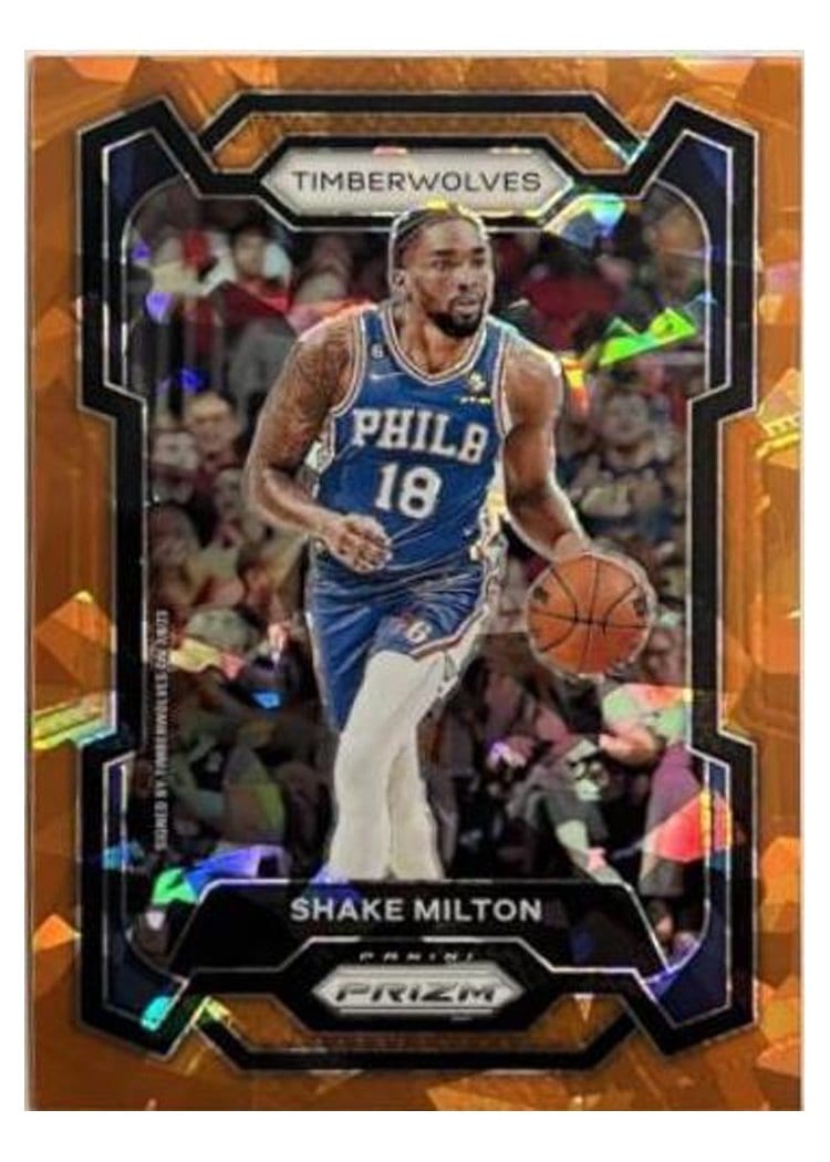 2023-24 Panini Prizm Base Set Shake Milton #215 card