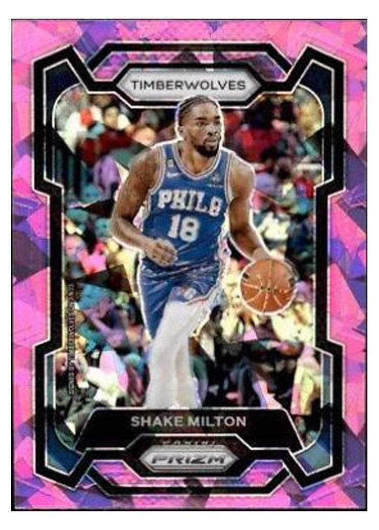 2023-24 Panini Prizm Base Set Shake Milton #215 card