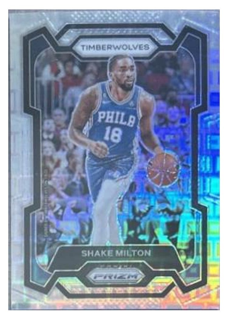 2023-24 Panini Prizm Base Set Shake Milton #215 card
