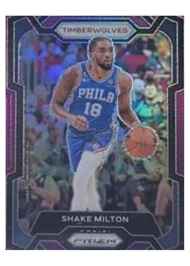 2023-24 Panini Prizm Base Set Shake Milton #215 card