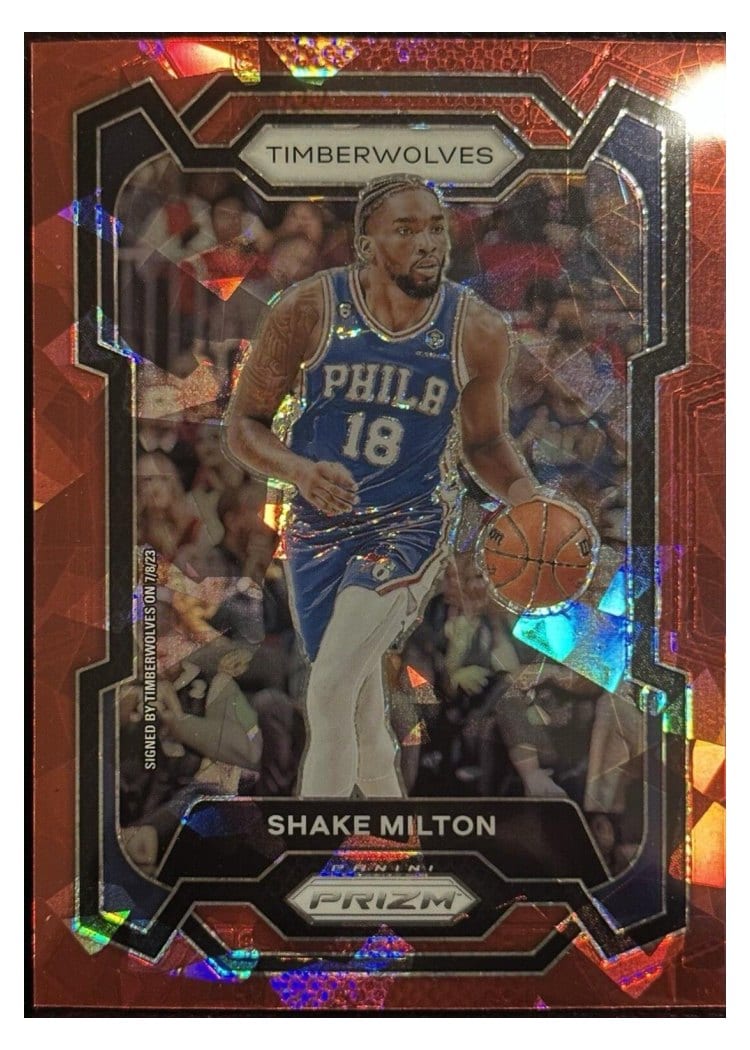 2023-24 Panini Prizm Base Set Shake Milton #215 card