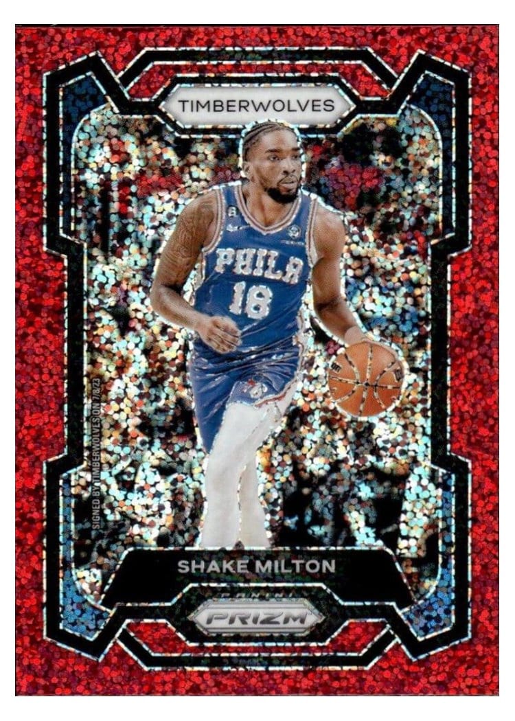 2023-24 Panini Prizm Base Set Shake Milton #215 card