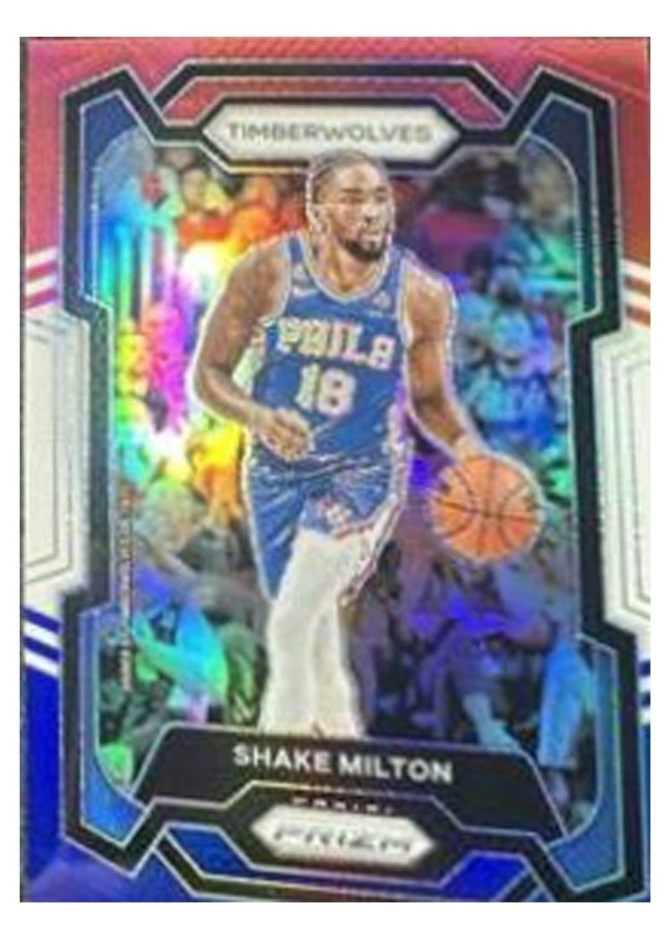 2023-24 Panini Prizm Base Set Shake Milton #215 card