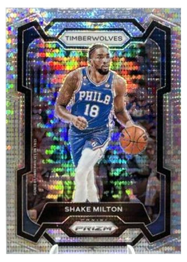 2023-24 Panini Prizm Base Set Shake Milton #215 card