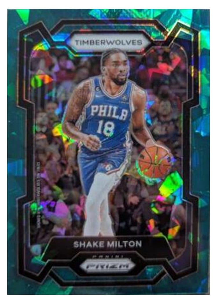 2023-24 Panini Prizm Base Set Shake Milton #215 card