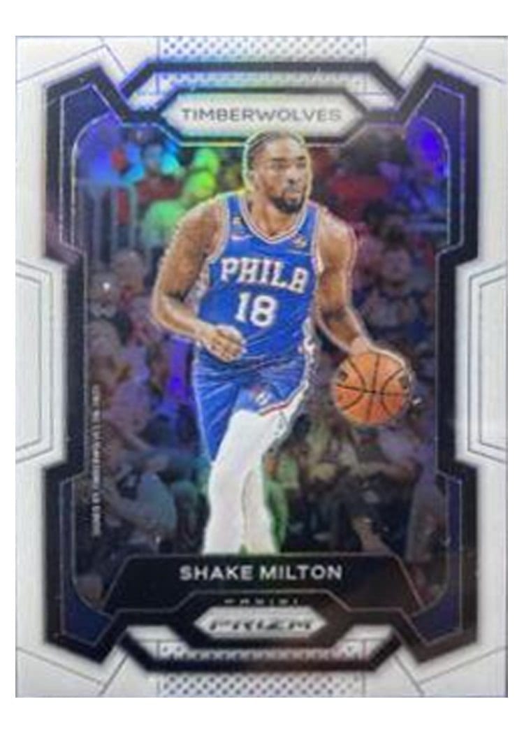 2023-24 Panini Prizm Base Set Shake Milton #215 card
