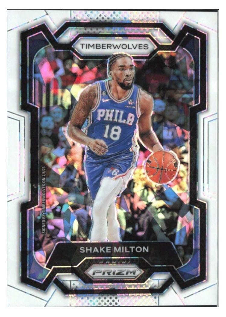 2023-24 Panini Prizm Base Set Shake Milton #215 card