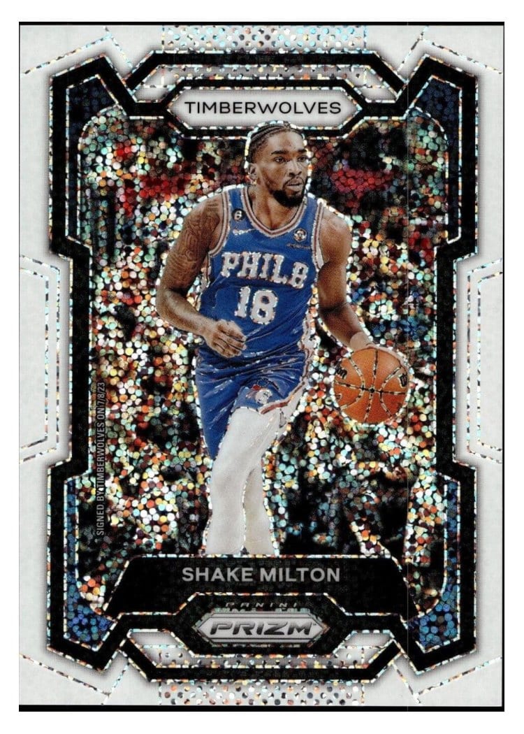 2023-24 Panini Prizm Base Set Shake Milton #215 card