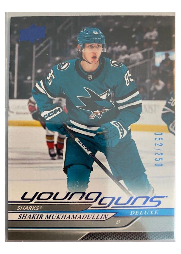 2024-25 Upper Deck Base Set Shakir Mukhamadullin Deluxe #211 card
