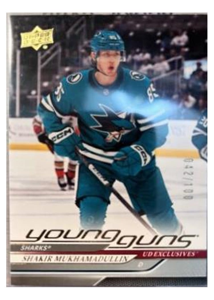 2024-25 Upper Deck Base Set Shakir Mukhamadullin Exclusive #211 card