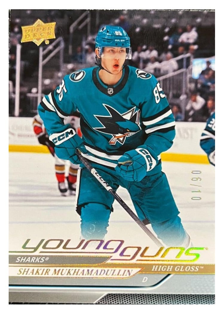 2024-25 Upper Deck Base Set Shakir Mukhamadullin High Gloss #211 card