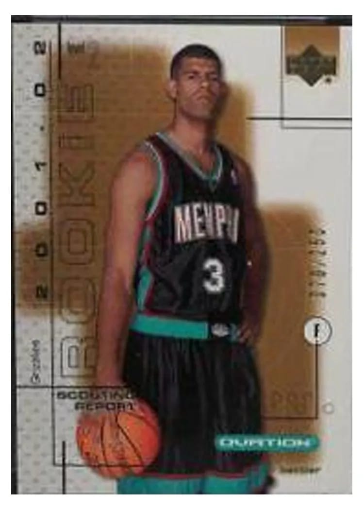 2001 Upper Deck Ovation Shane Battier #116 card