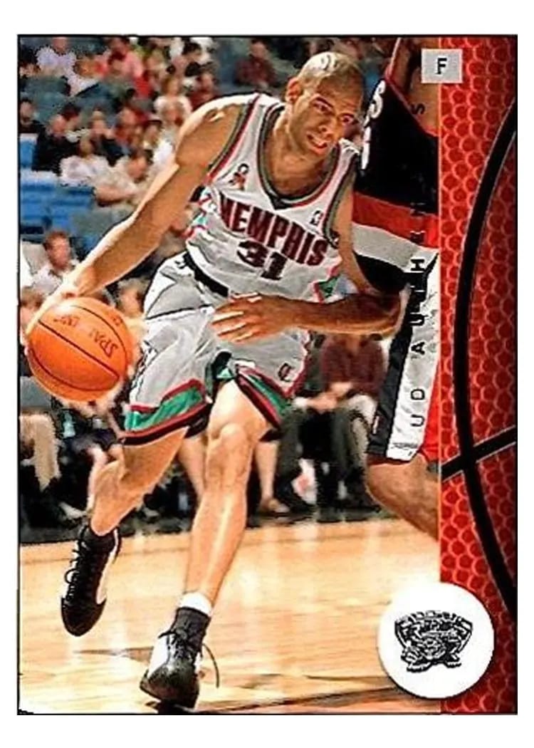 2002 Upper Deck Authentics Shane Battier #40 card