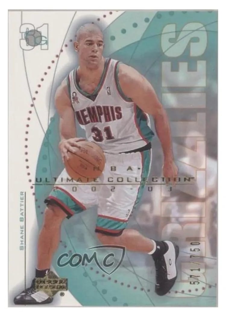 2002 Upper Deck Ultimate Shane Battier #29 card