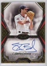 2025 Topps Tier One Talent Autographs Shane Bieber #TOTA-SB card