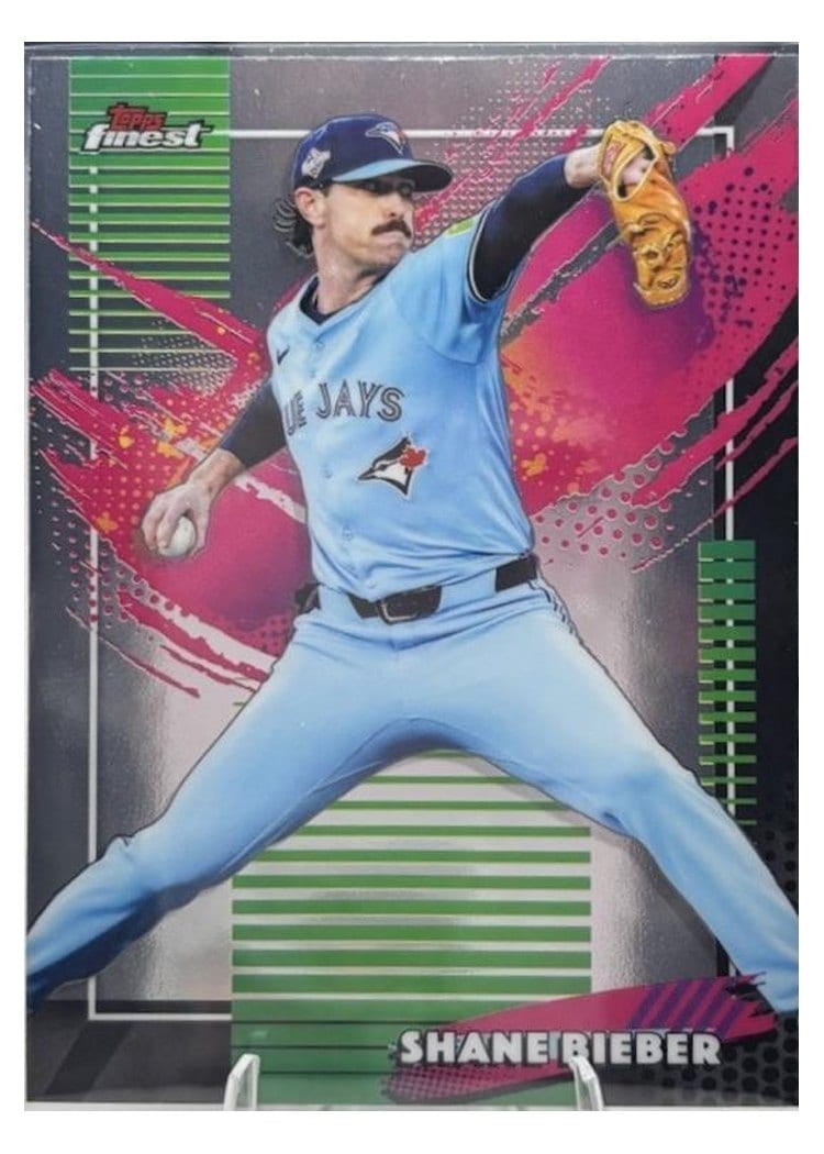 2026 Topps Finest Shane Bieber #265 card