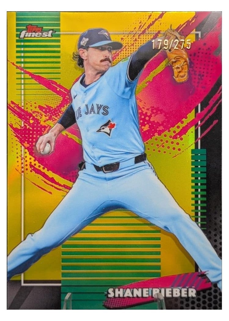 2026 Topps Finest Shane Bieber #265 card