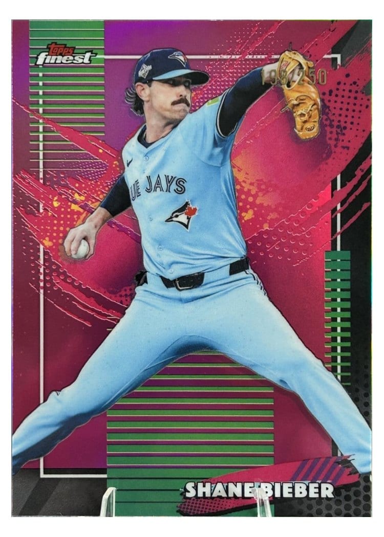 2026 Topps Finest Shane Bieber #265 card